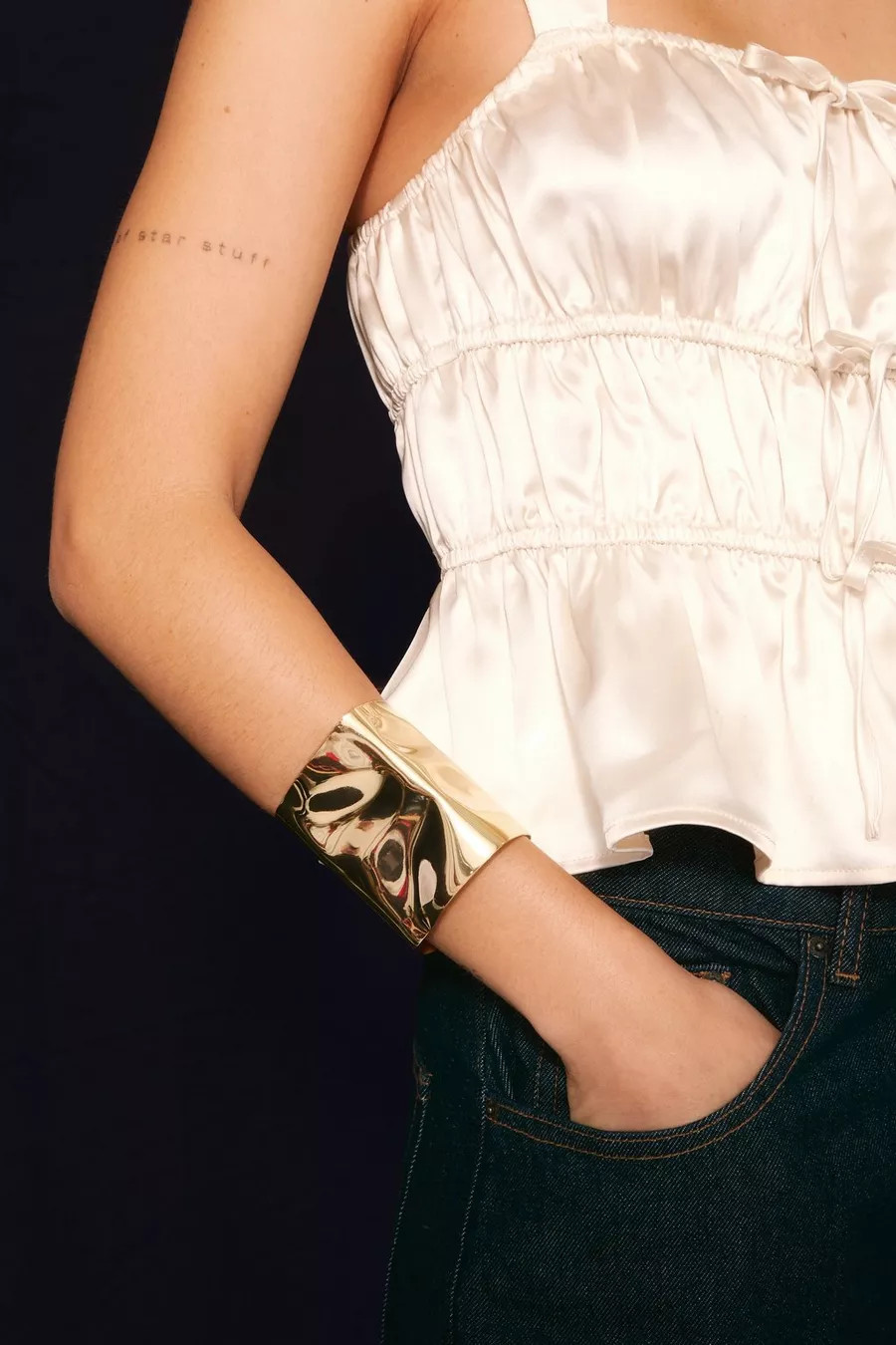 Textured Cuff Bracelet | Nasty Gal US