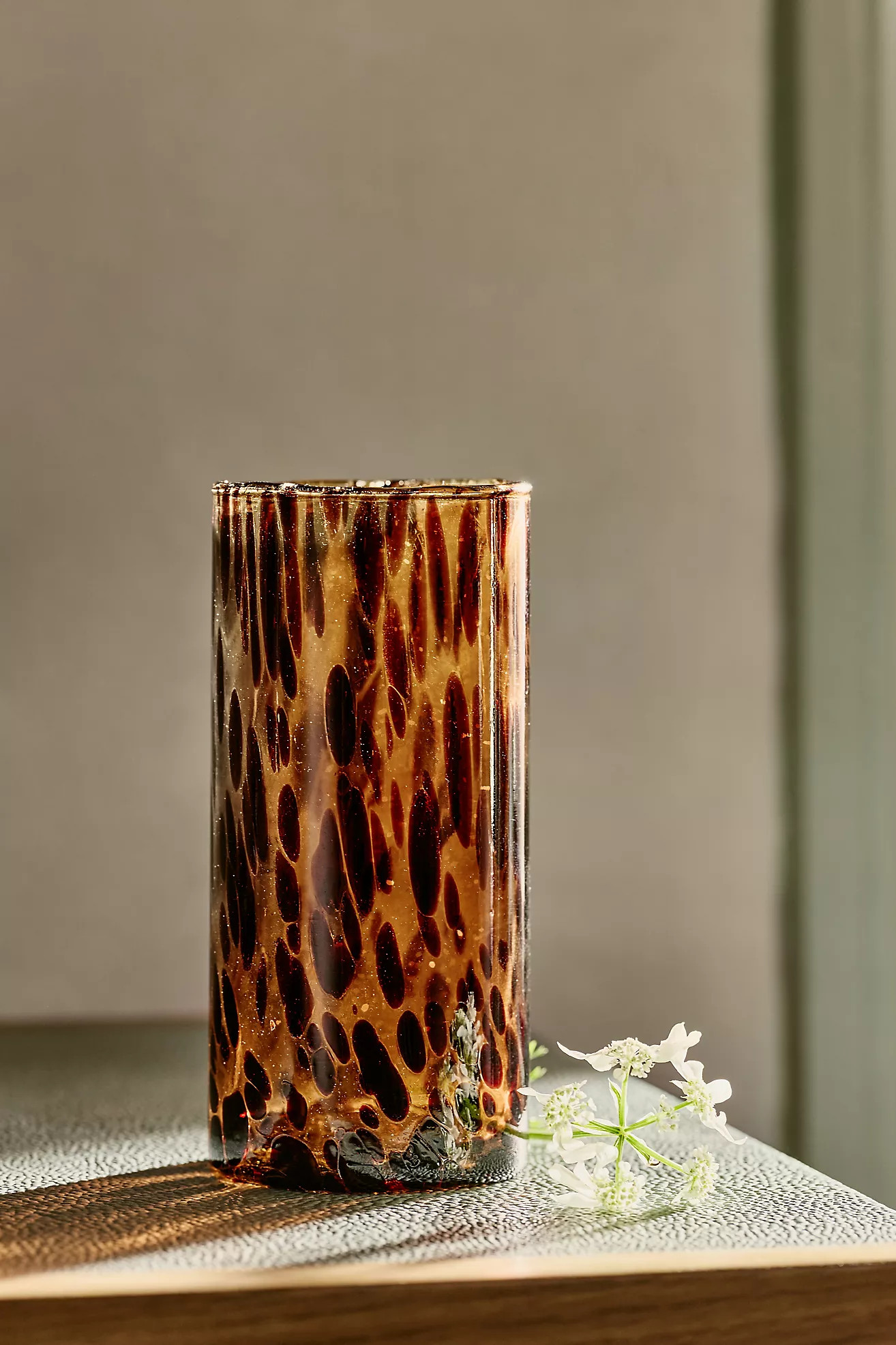 Gia Tortoise Highball Glass | Anthropologie (US)