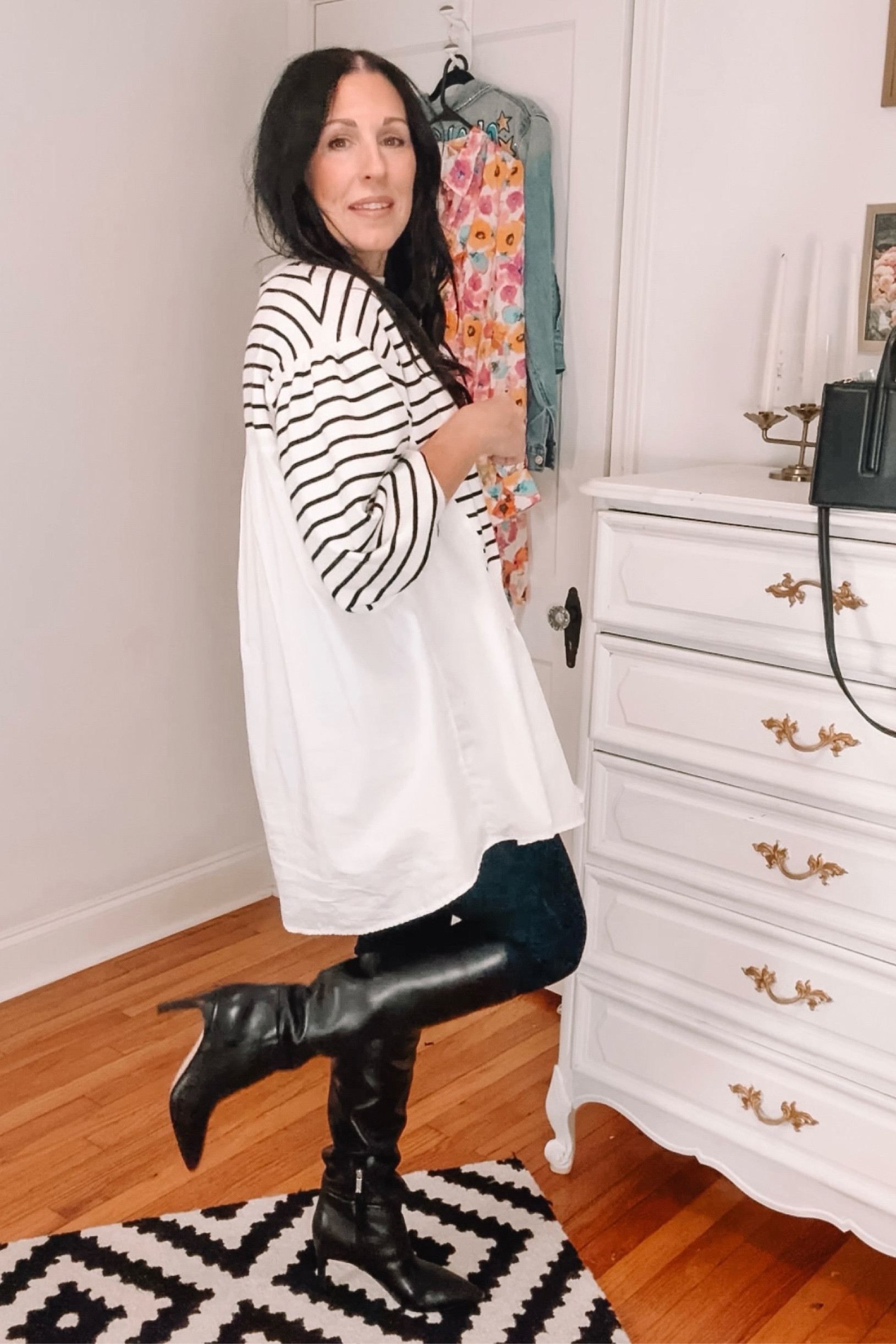 The best boot and Jean combo. 
Banana republic- jeans 
Marc Fischer- boots

#LTKOver40 #LTKSeasonal