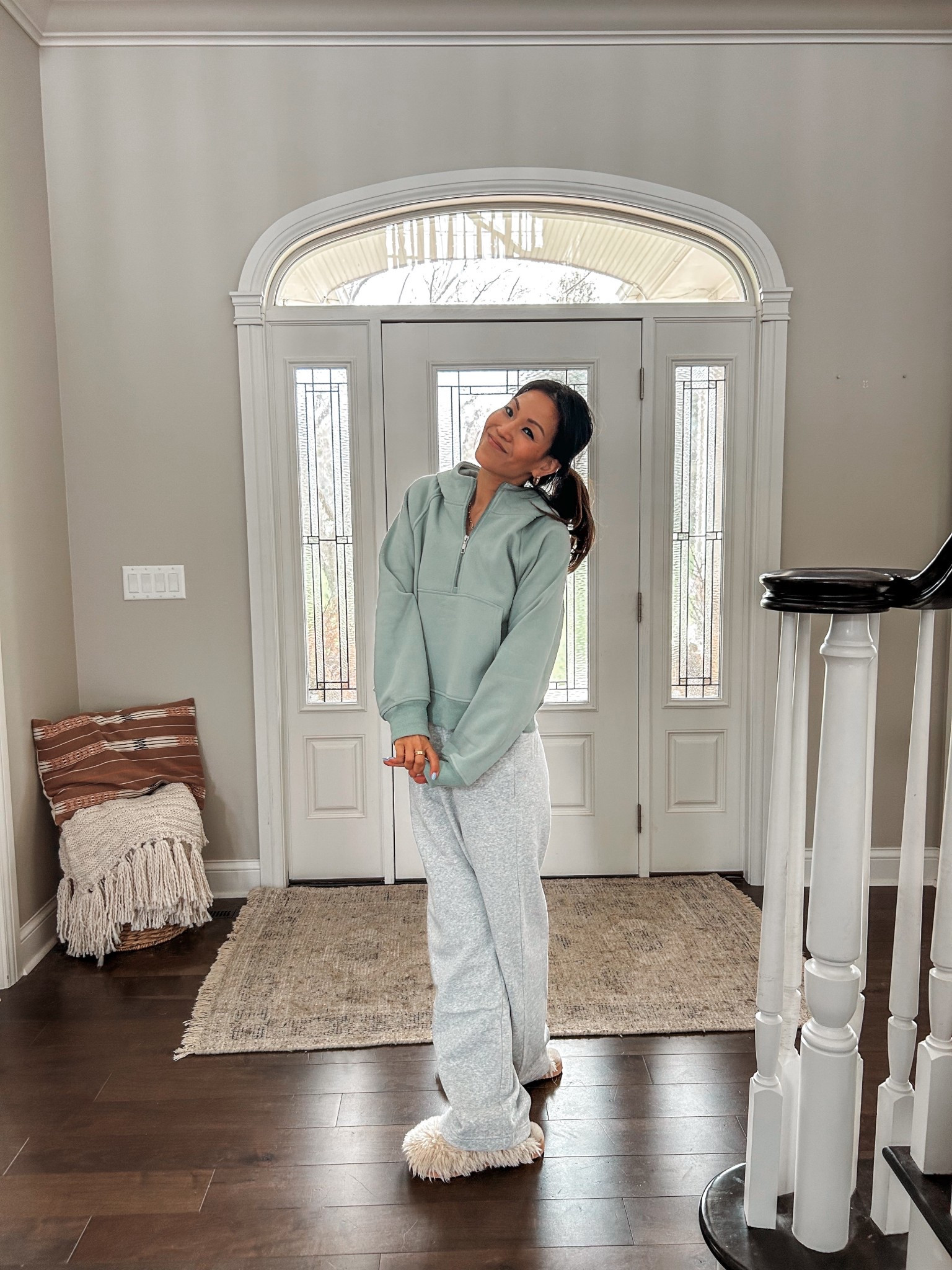Ok, these are the best sweatpants I’ve ever owned, NO JOKE. Super soft, wide leg, and so cozy! Hoodie is an amazing dupe- I sized up to a medium because I like my sweatshirts oversized, and it fits like a dream. Both pieces are from @walmart and are so good!! 

#WalmartPartner #WalmartFashion @walmartfashion 

#LTKFindsUnder50 #LTKSaleAlert #LTKStyleTip