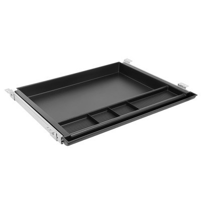 Mount-It! Large Under Desk Pencil Drawer | 21.25 Width | Ball Bearing Slides Out Tray Organizer for Paper, Pencil, and Office Accessories | Black | Target