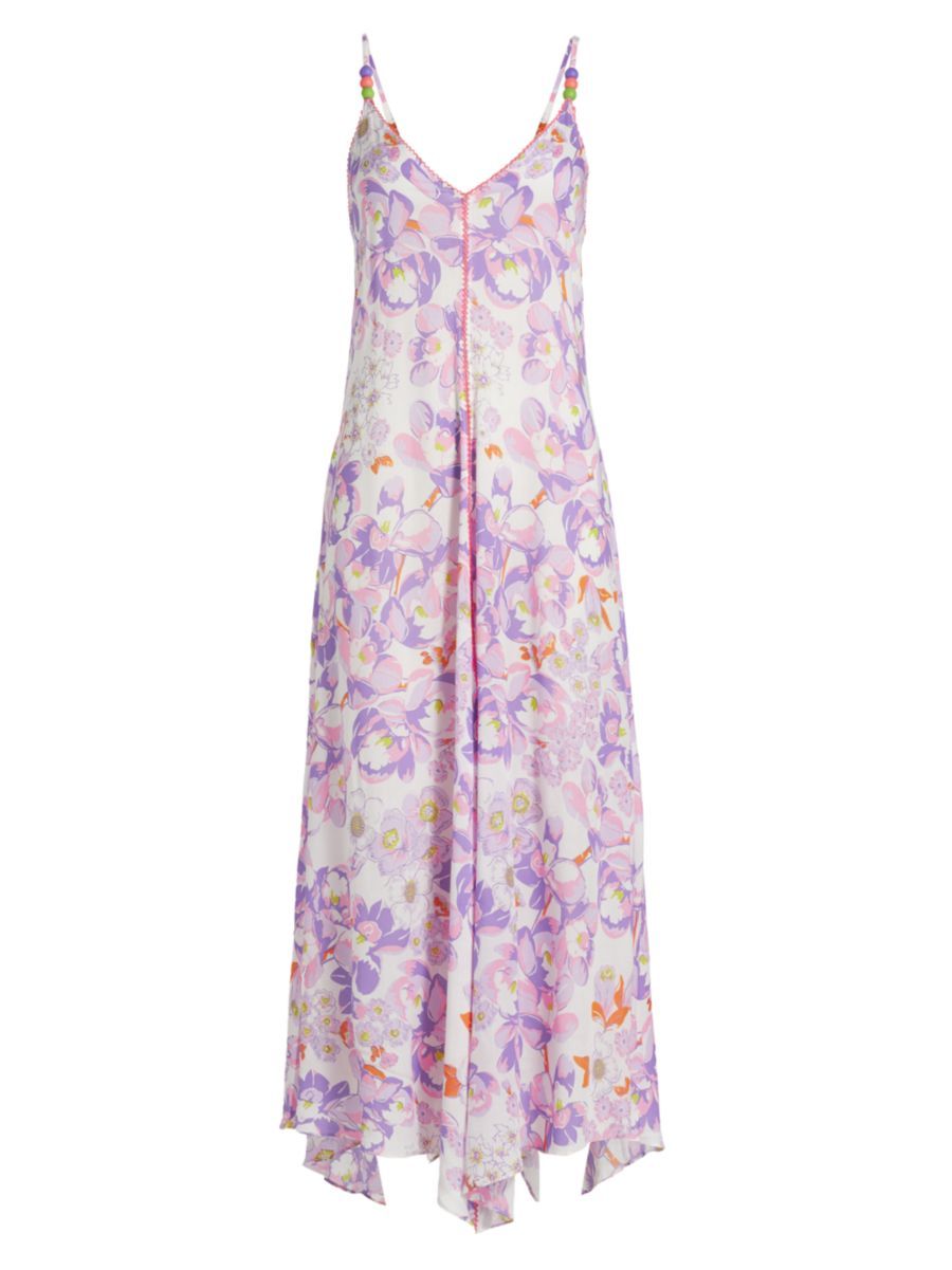 Bessie Long Floral Slip Dress | Saks Fifth Avenue