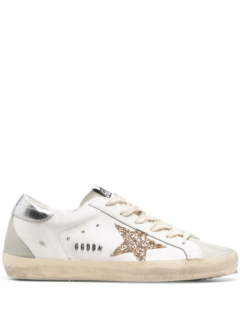 Golden Goose Super-Star Leather Sneakers | White | FARFETCH | Farfetch Global