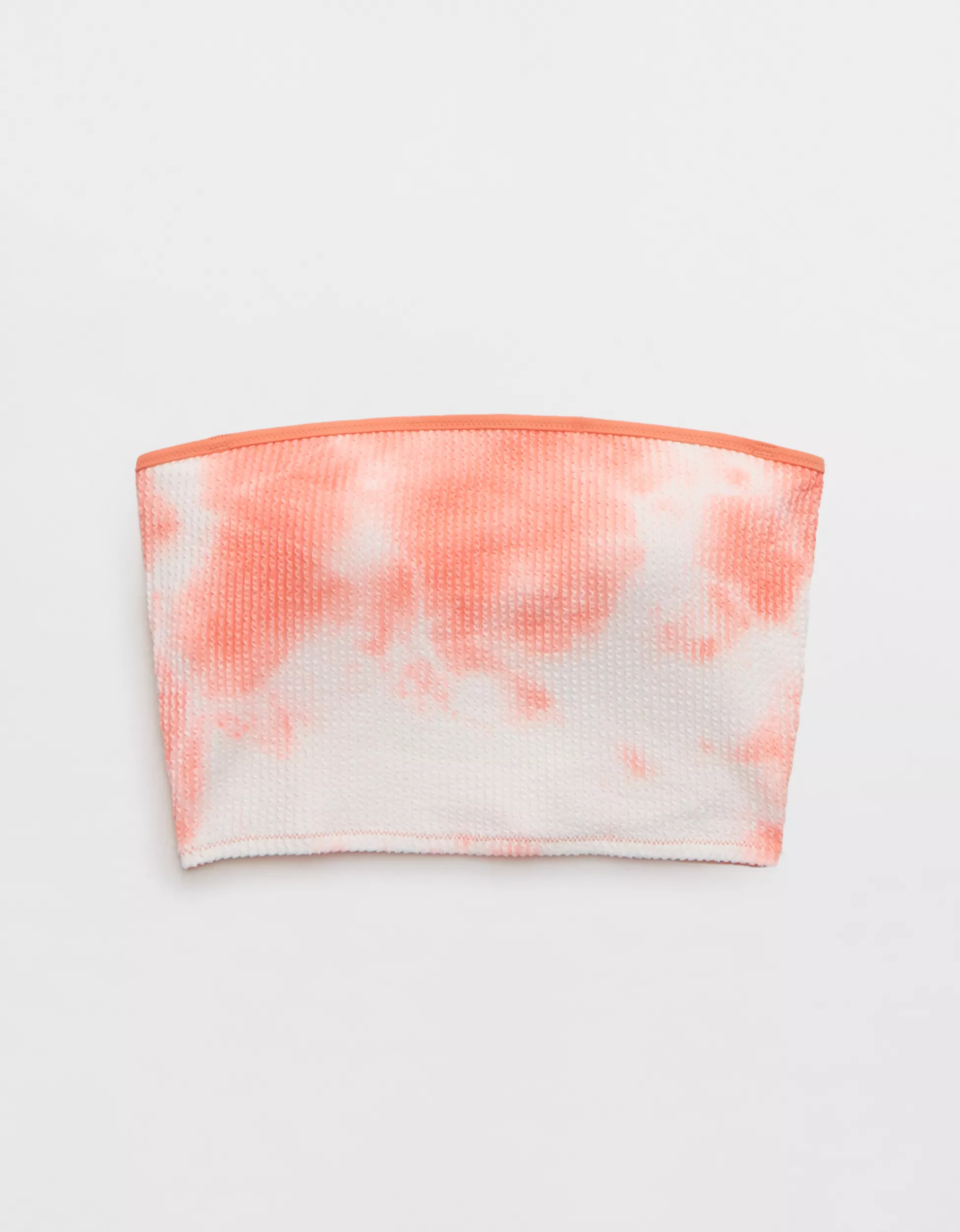 Aerie Crinkle Longline Bandeau Bikini Top | Aerie