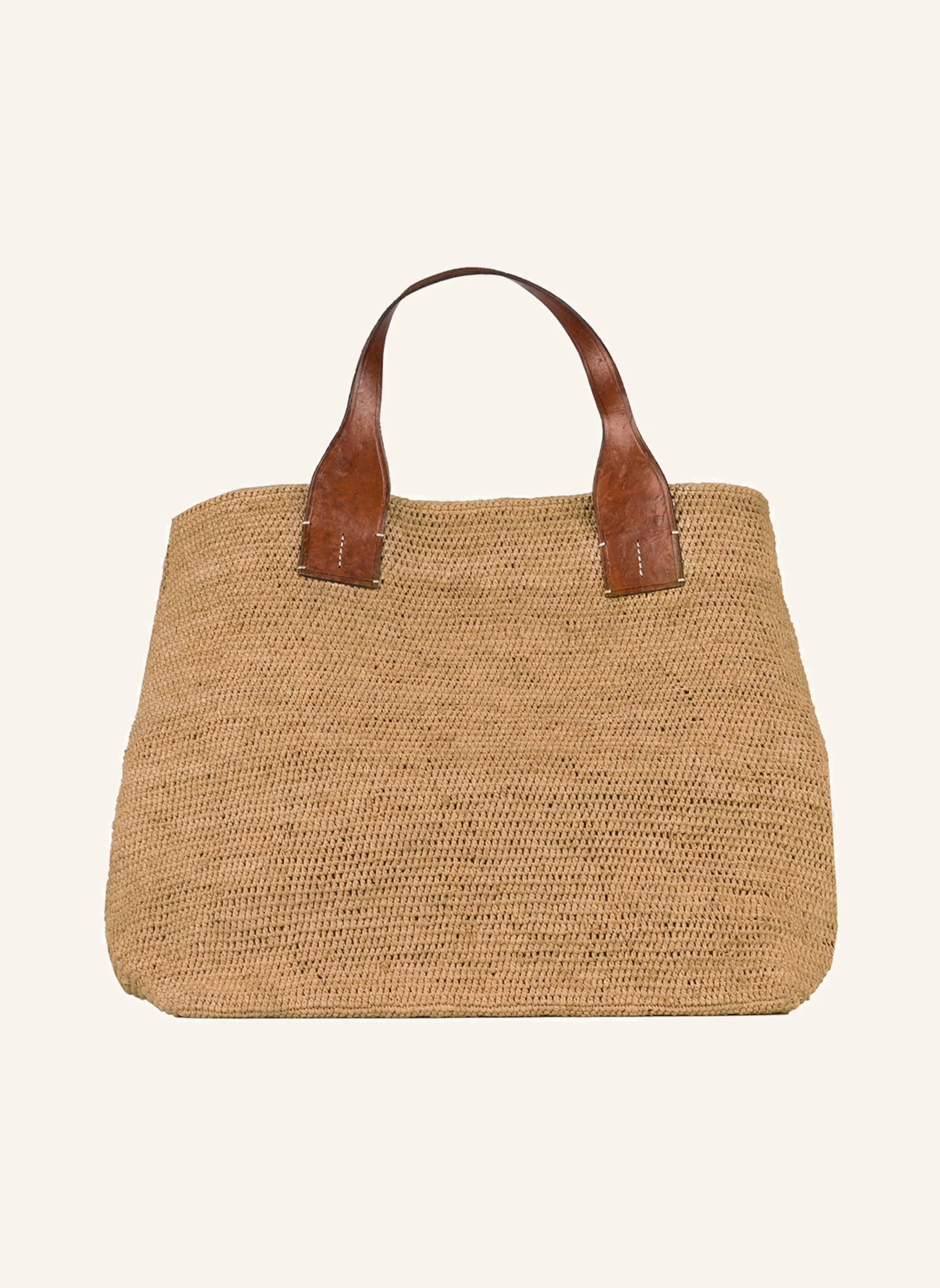 IBELIV Strandtasche RAFFIA XL in beige | Breuninger (DACH)