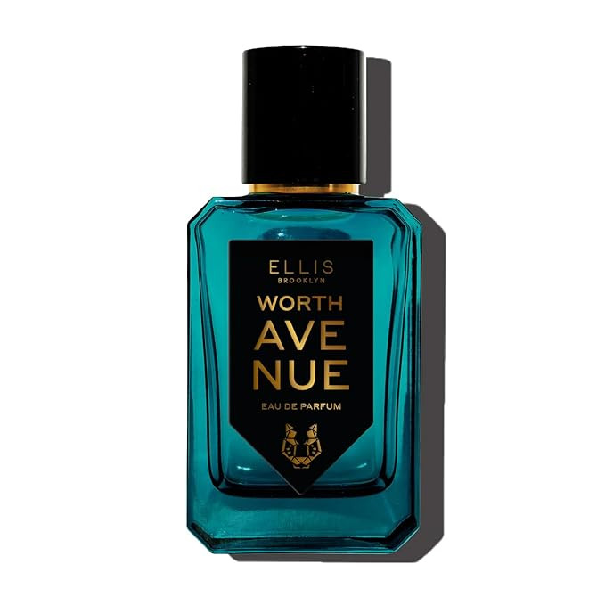 Ellis Brooklyn WORTH AVENUE Eau de Parfum, Fresh Fragrance for Men with Lavender Suede, Cardamom,... | Amazon (US)