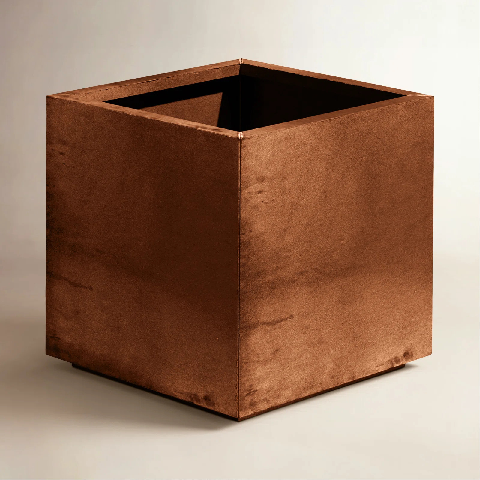 Corten Steel Series Cube Planter Box | Wayfair North America