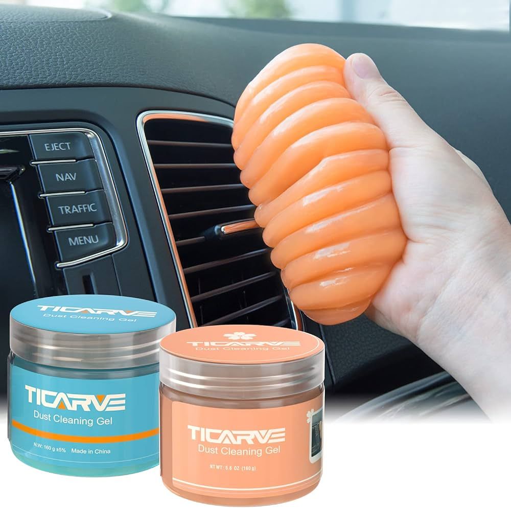 TICARVE Car Cleaning Gel Car Putty Car Cleaning Putty Auto Tools for Car Interior Cleaner Cleanin... | Amazon (US)