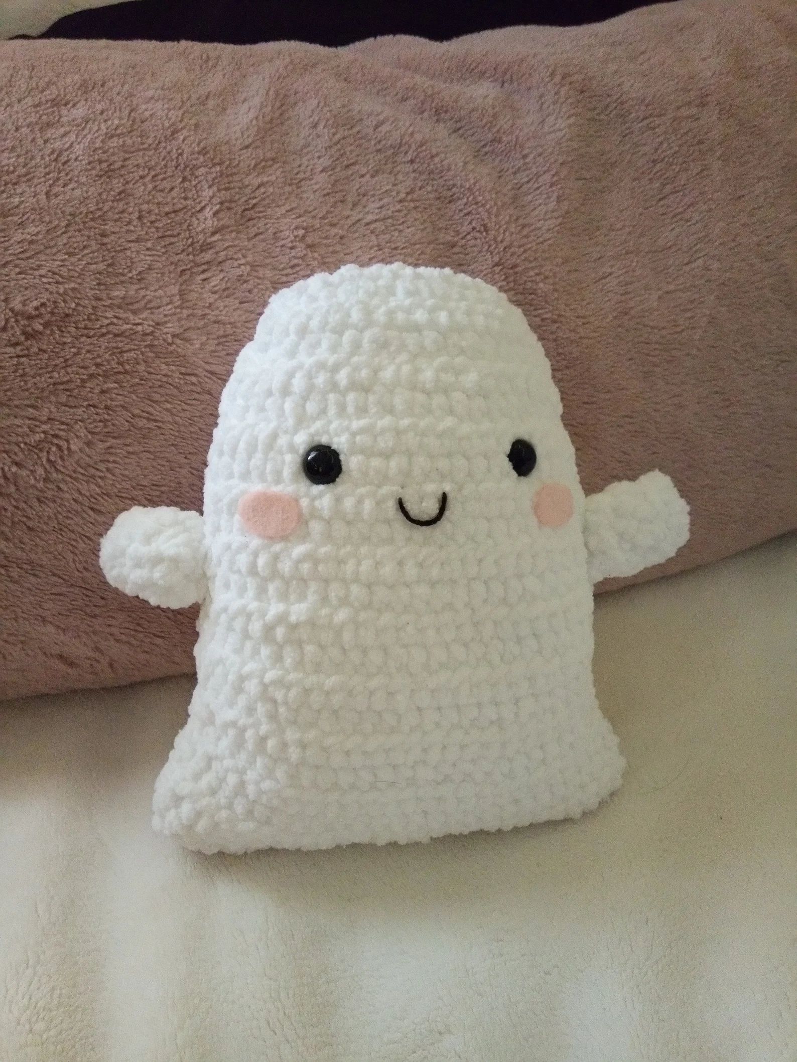 Crochet soft yarn ghost | Etsy | Etsy (US)