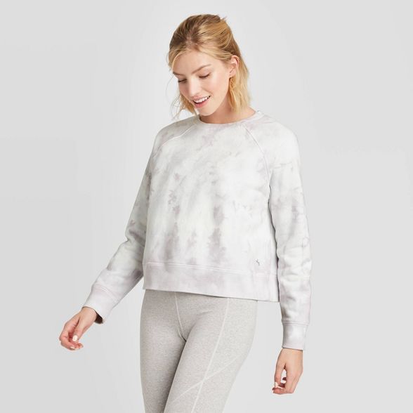 Women's Crew Neck Long Sleeve Fleece - JoyLab™ | Target