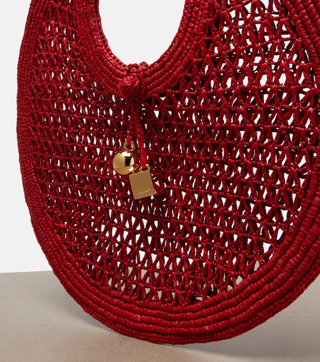 Spiaggia Small raffia top-handle bag | Mytheresa (US/CA)