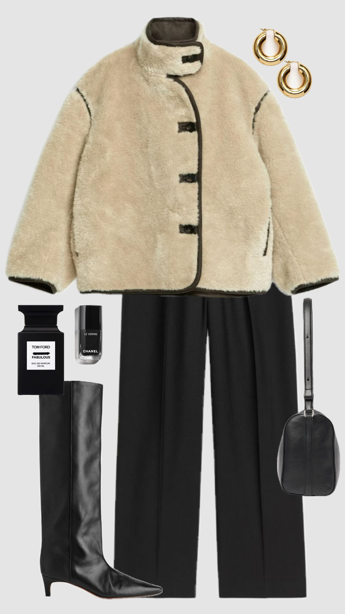 Beige faux fur jacket 💛 

 #LTKSeasonal #LTKStyleTip #LTKWorkwear