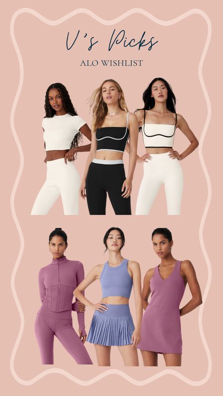 Alo yoga workout and athleisure faves 