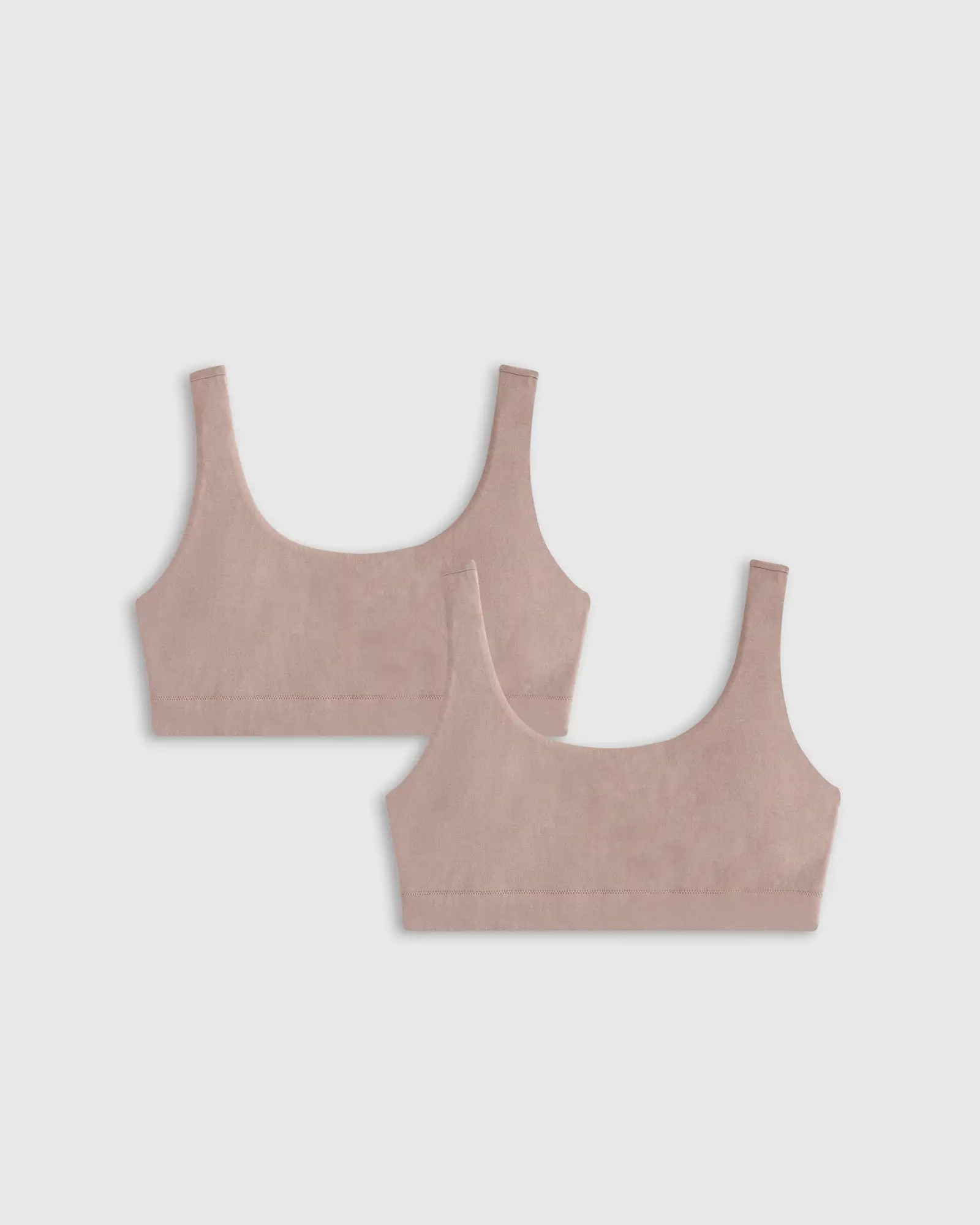 Organic Cotton Tank Bralette (2-pack) | Quince