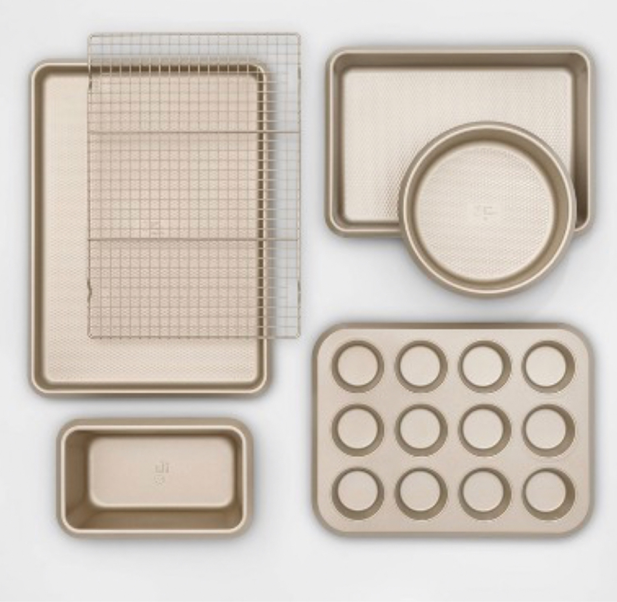 My baking sheets and pans … have a beautiful gold tone and warp resistant design. 

#LTKhome #LTKunder50 #LTKFind