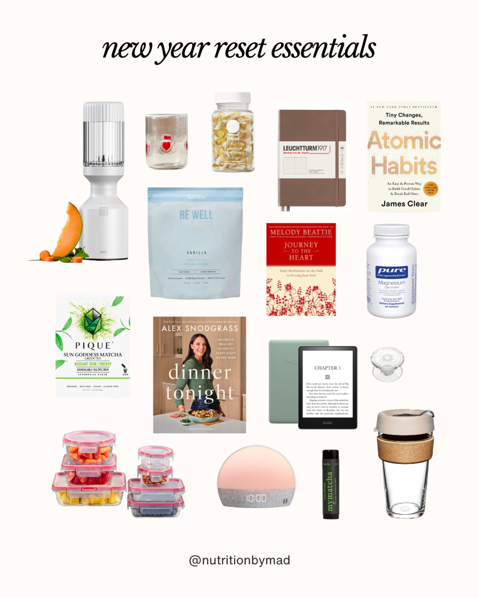 my healthy habit starter pack! essentials for reading, sleep, journaling, smoothies, healthy cooking, matcha, etc.

#LTKhome #LTKU #LTKfitness