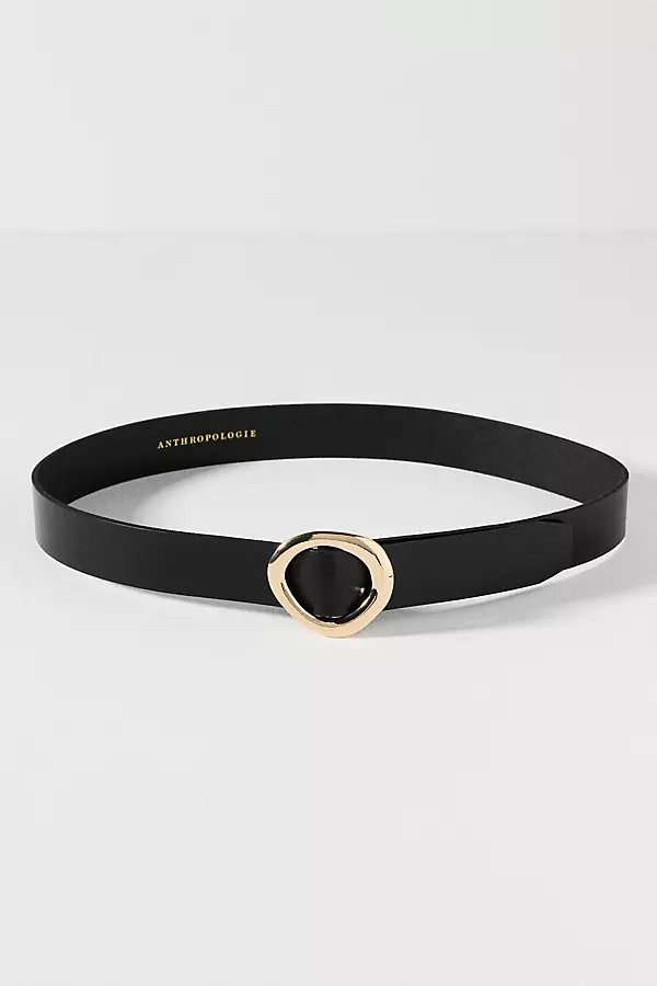 By Anthropologie Bold Round Buckle Belt | Anthropologie (US)