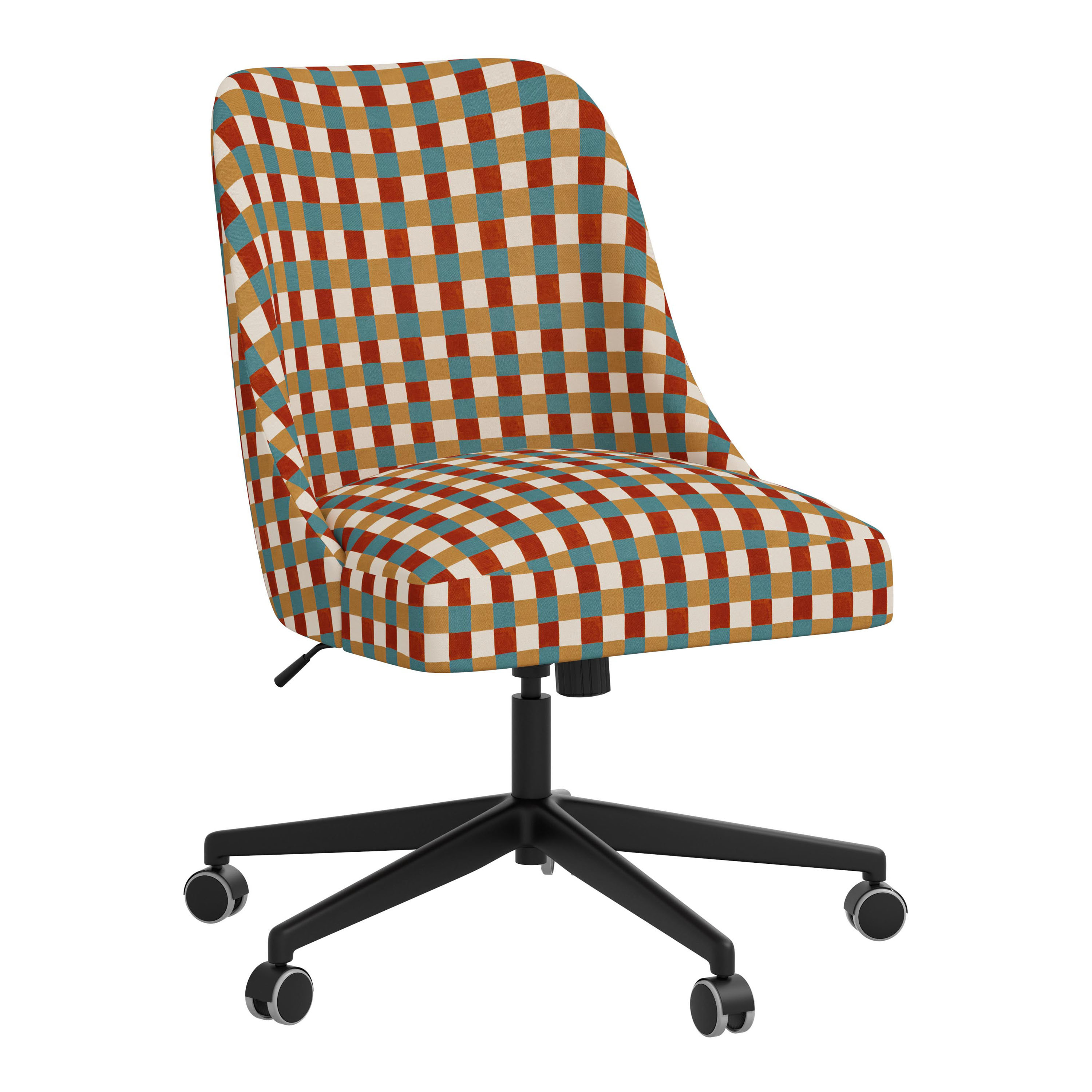Bodhi Print Upholstered Office Chair | World Market