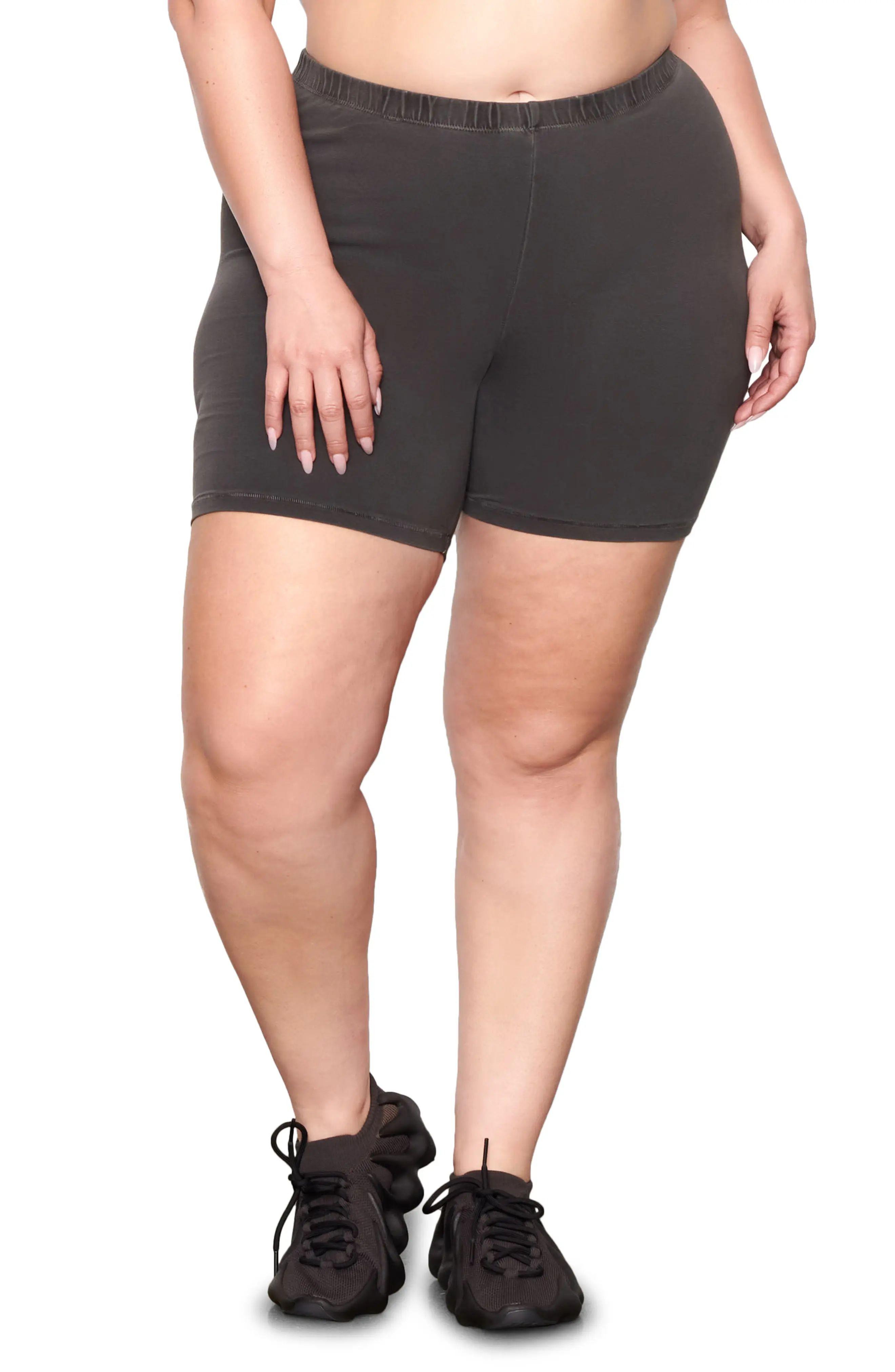 Plus Size Women's Skims Outdoor Basics Bike Shorts, Size 2 X - Black | Nordstrom