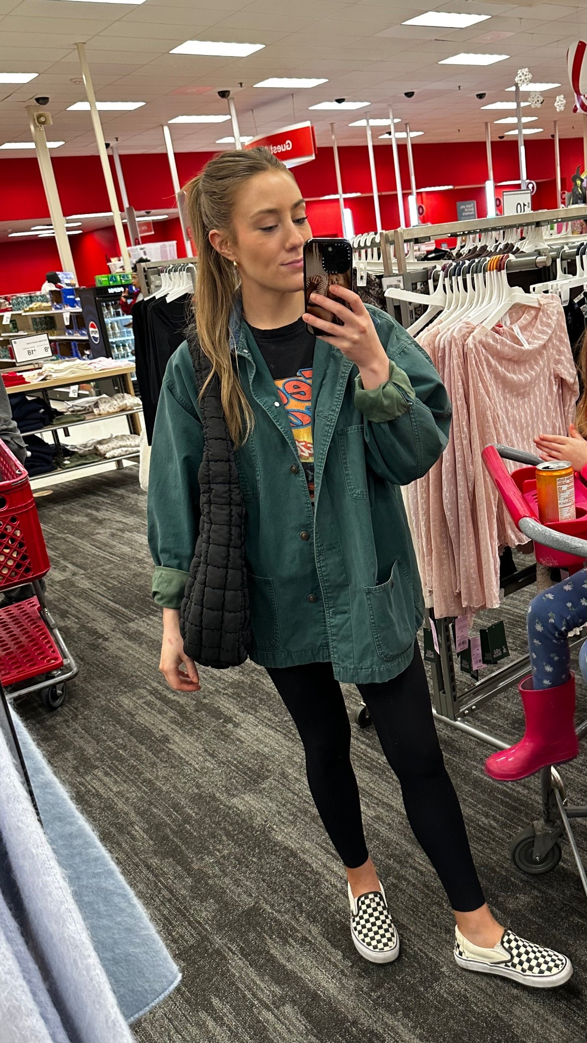 Jacket is Vintage Land’s End but linked some similar one’s!! 🖤