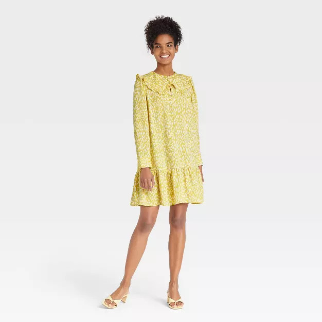 Women's Puff Long Sleeve Dress - Who What Wear™ | Target