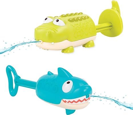 B. toys- Splishin’ Splash Animal Water Squirts Duo Pack – Summer & Water Toys for Kids- 18 mo... | Amazon (US)