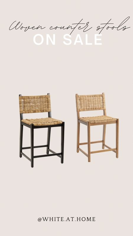 Woven Counter stools on sale! 

World Market, woven counter stools 

#LTKHome #LTKSaleAlert