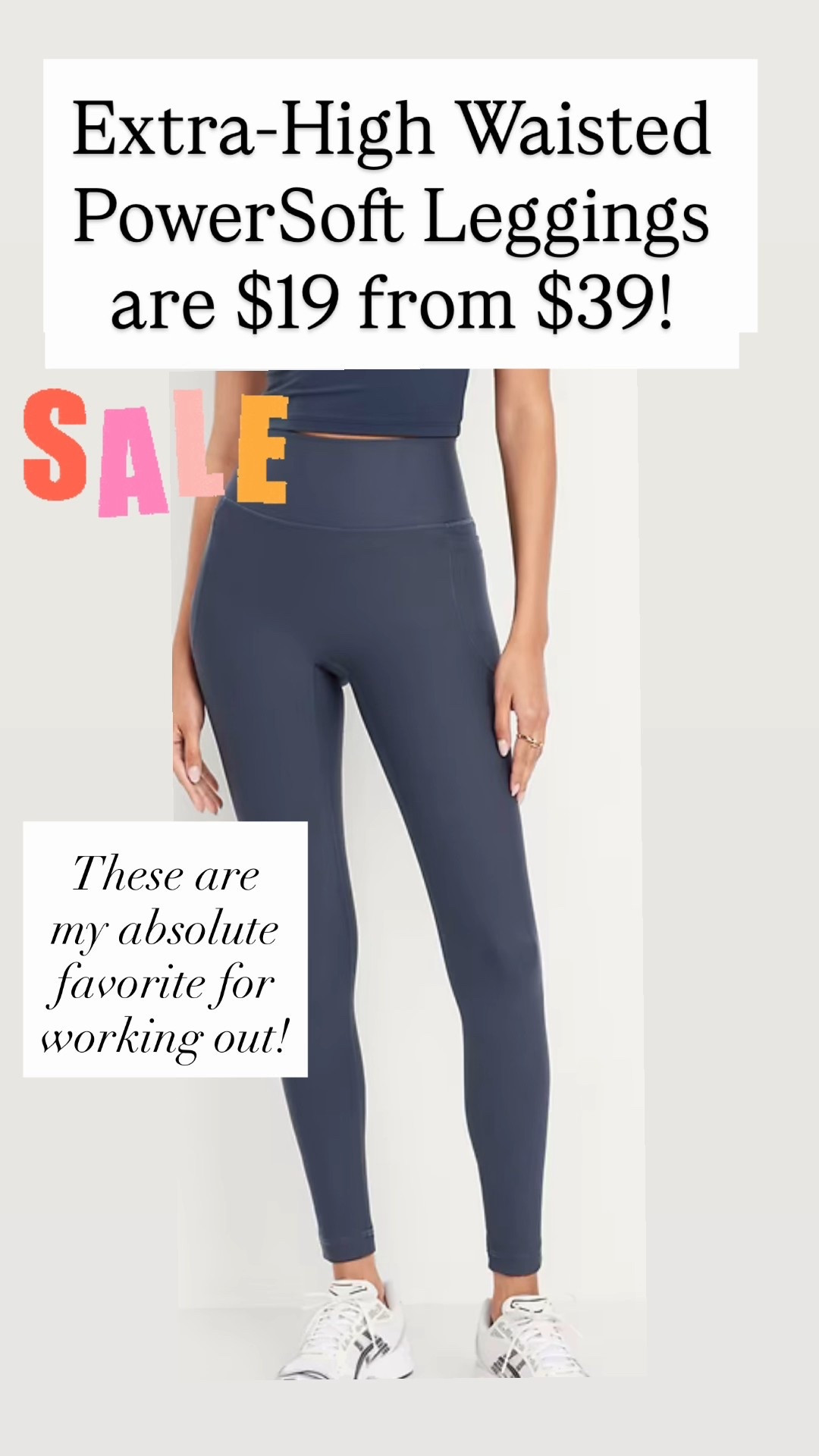 My all time favorite Powersoft leggings for working out!! These are only $19 right now!!! 

#LTKSaleAlert #LTKActive