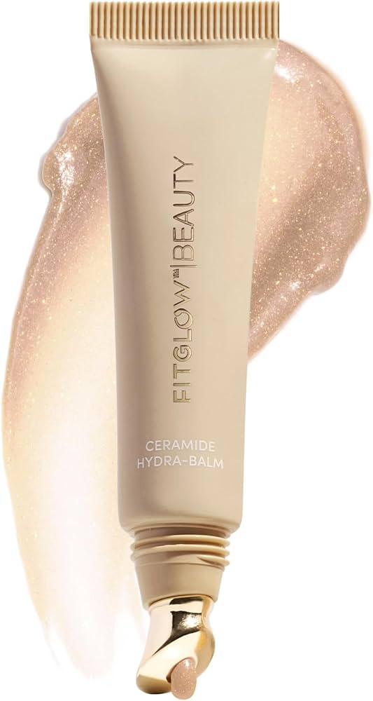 Fitglow Beauty Ceramide Hydra-Balm Lip Gloss | Hydrating Lip Serum with Peptides & Glutathione | ... | Amazon (US)