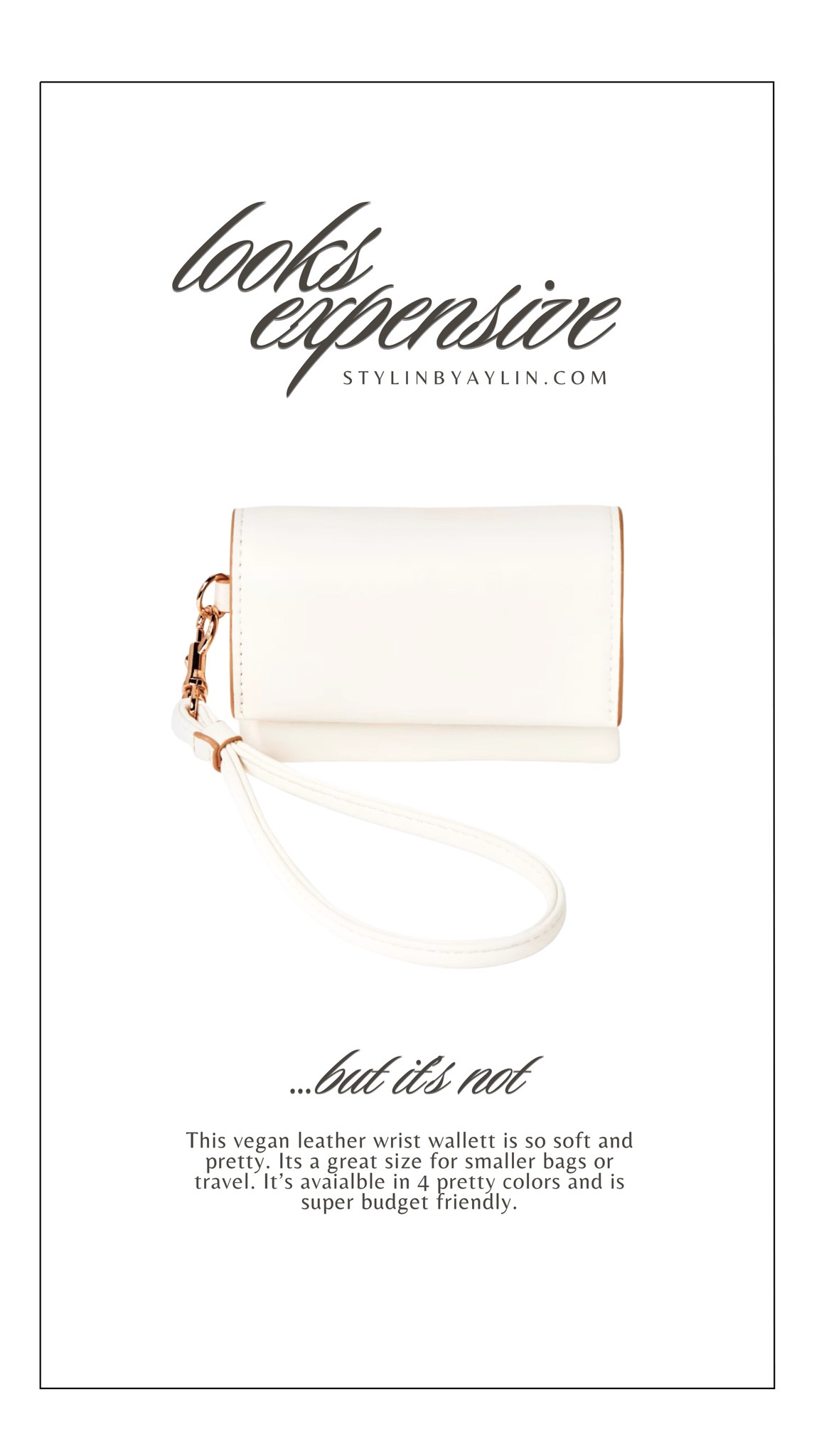 Looks expensive but it’s not! #wristwallet #stylinbyaylin

#LTKFindsUnder50 #LTKStyleTip #LTKFindsUnder100