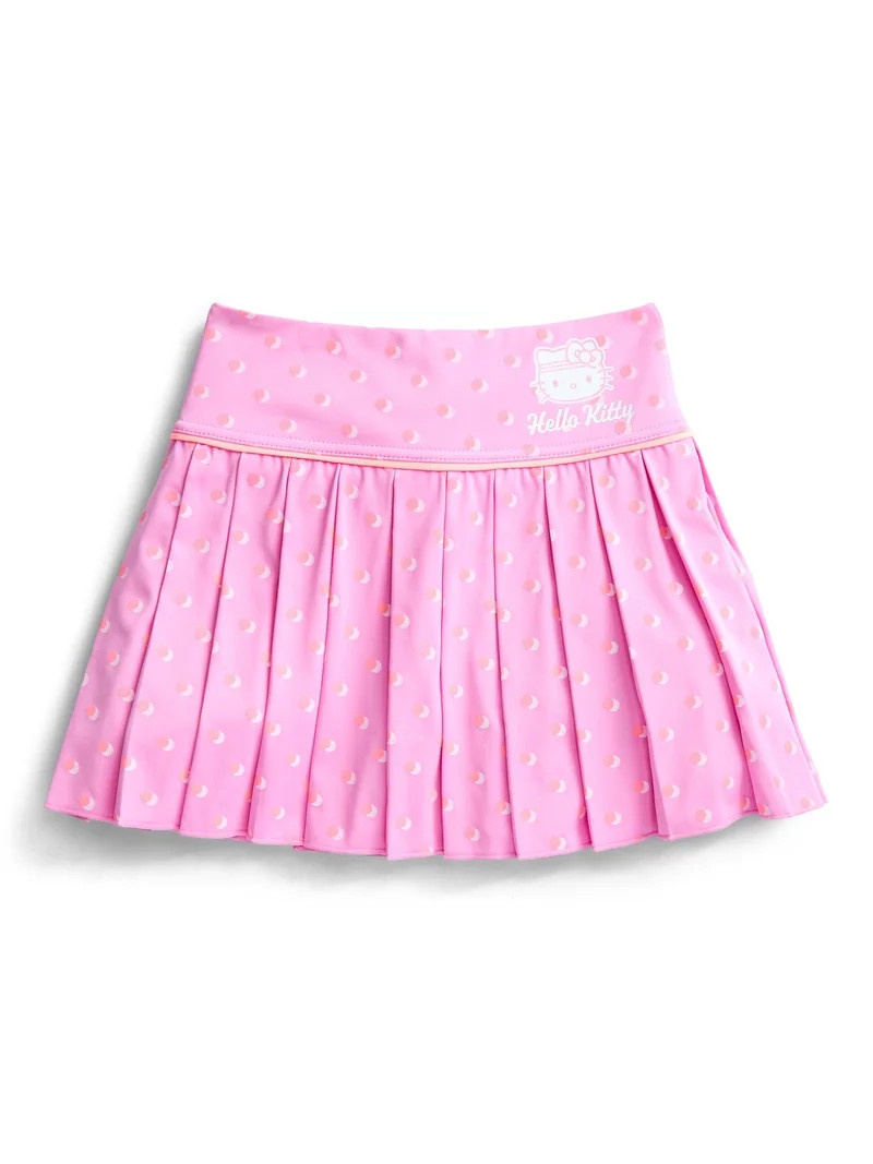 Hello Kitty Girls Active Pleated Skort, Sizes 4-12 | Walmart (US)