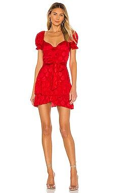 MAJORELLE Shiloh Mini Dress in Red from Revolve.com | Revolve Clothing (Global)