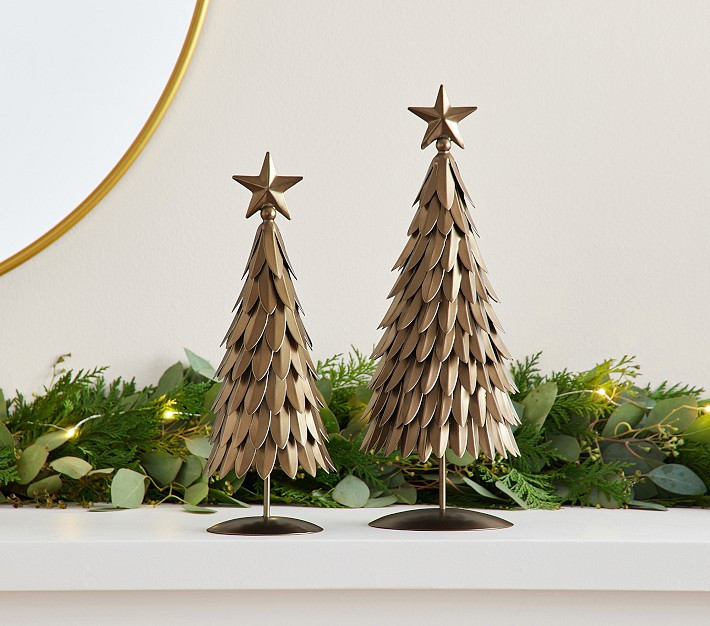 Gold Trees, Set of 2 | Pottery Barn Kids