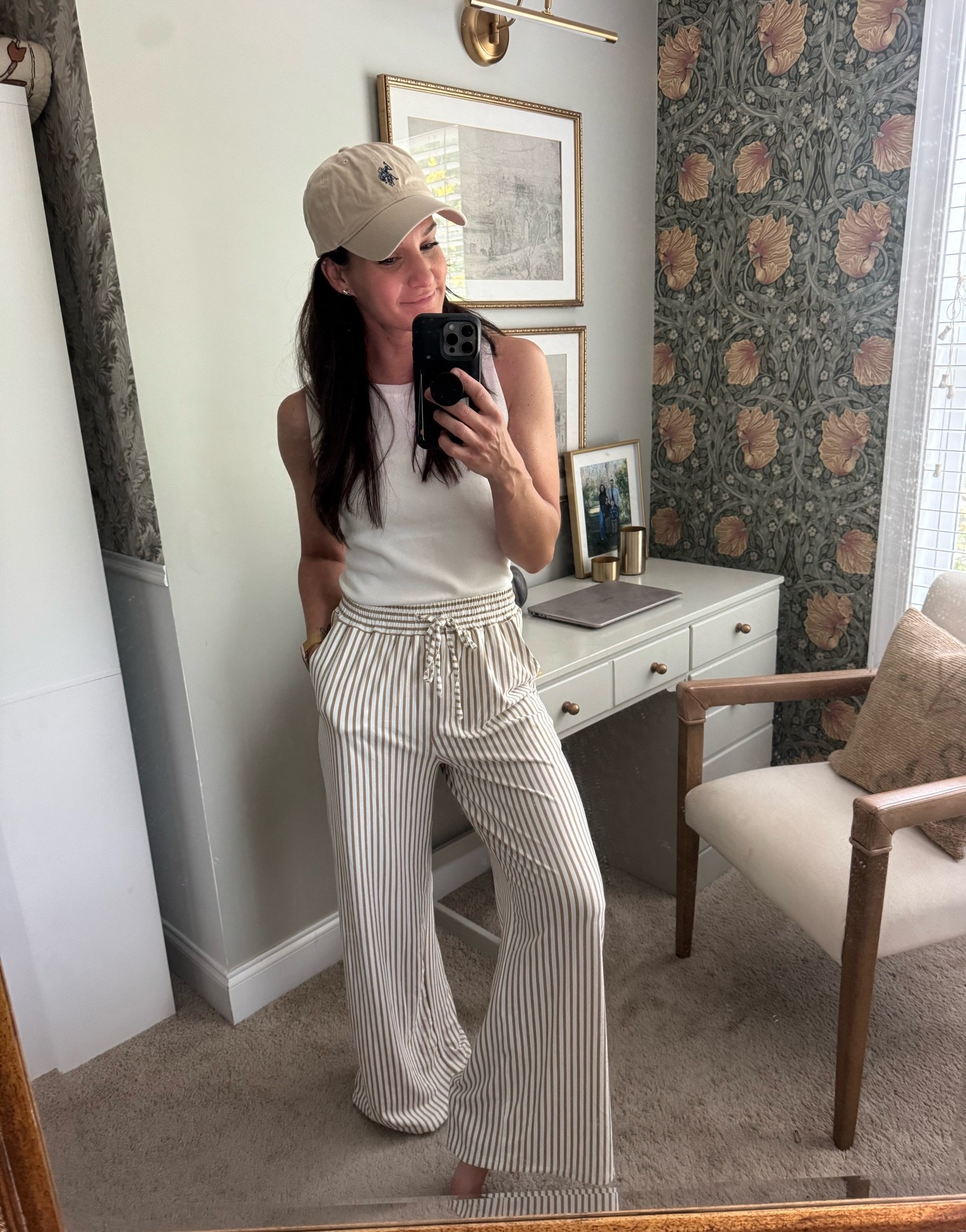 The comfiest pants and tank for summer- dress up or down
I’m 5’5”, 135lbs for reference and swearing a Small in tank and pants

#LTKdayinmylife #LTKOver40 #LTKHome