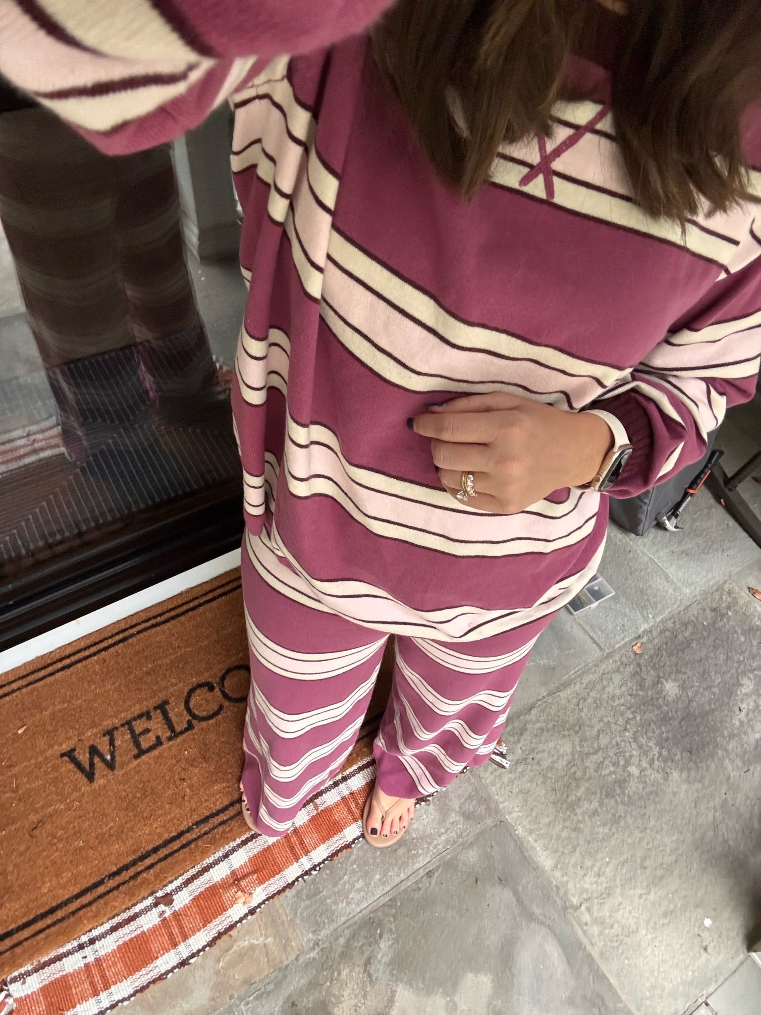 I’ll be wearing this set at least once a week 🤪
Size small in top 
Size medium in bottoms

#LTKSaleAlert #LTKootd #LTKmomlife