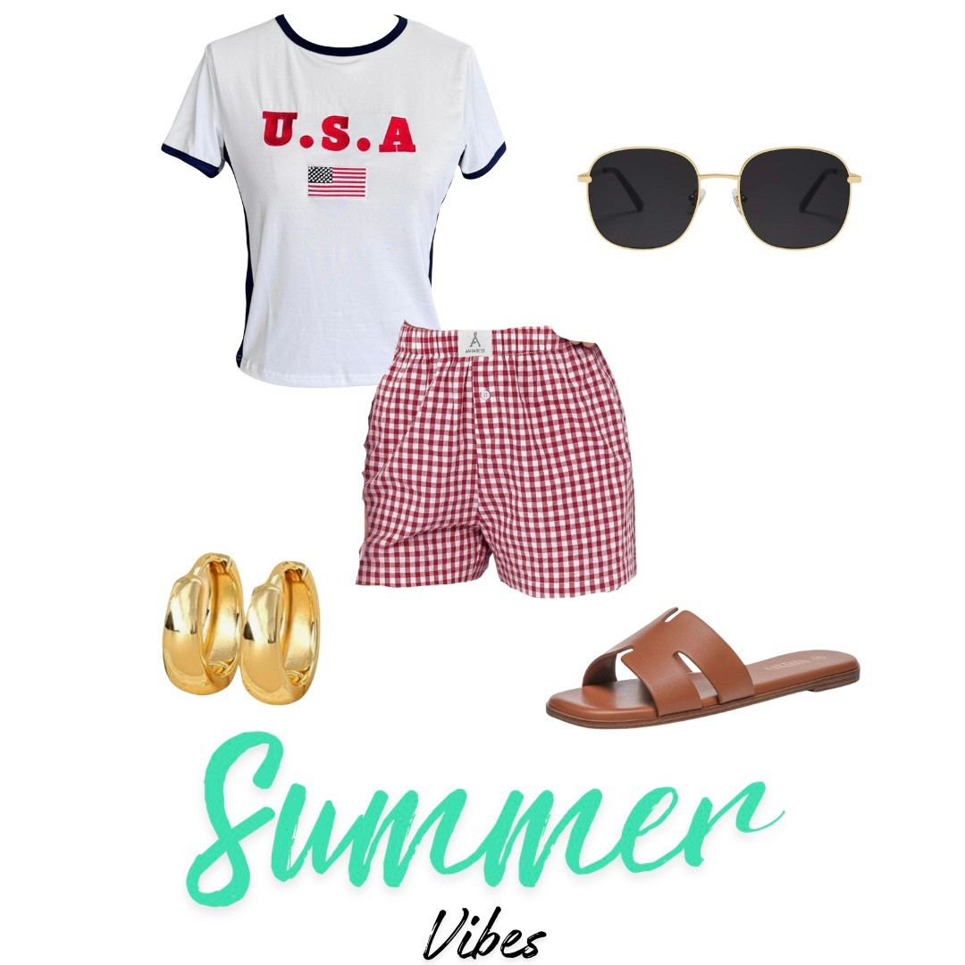 Loving the boxer shorts trend! 

#LTKStyleTip #LTKSeasonal #LTKSummerEdit