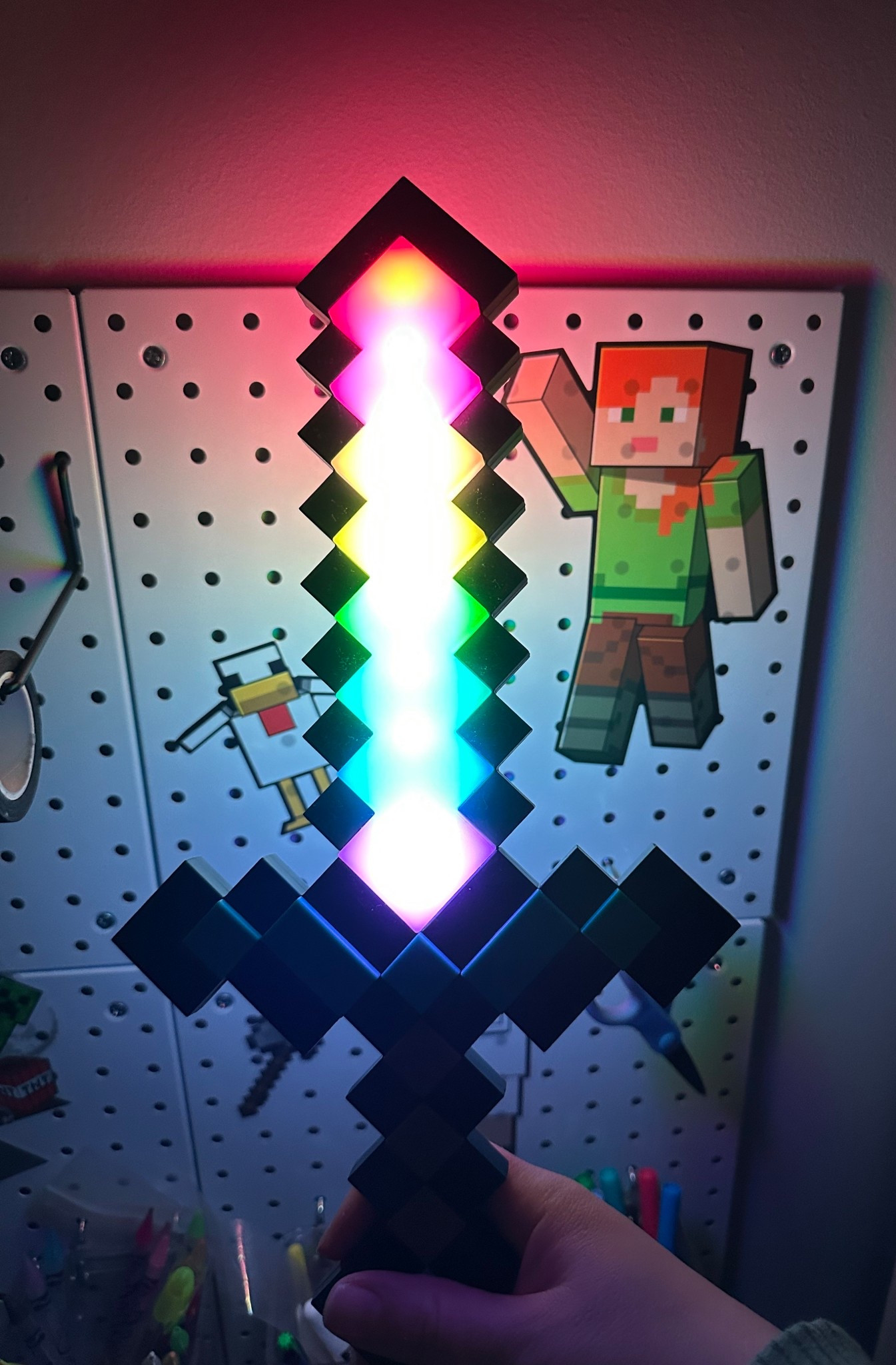 This light up Minecraft light has 11 different colors and a charging dock!
Perfect gift idea for kids Easter baskets 

#LTKKids #LTKSaleAlert #LTKSeasonal