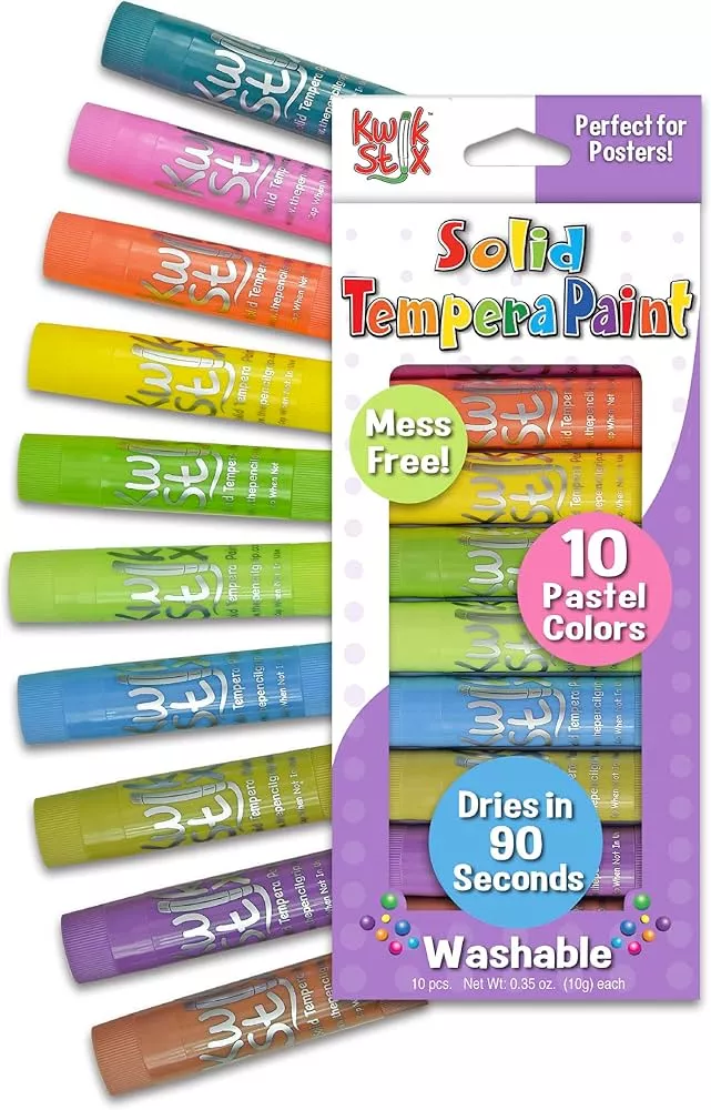 The Pencil Grip Magic Tri Stix, Non-Toxic and Washable Markers For