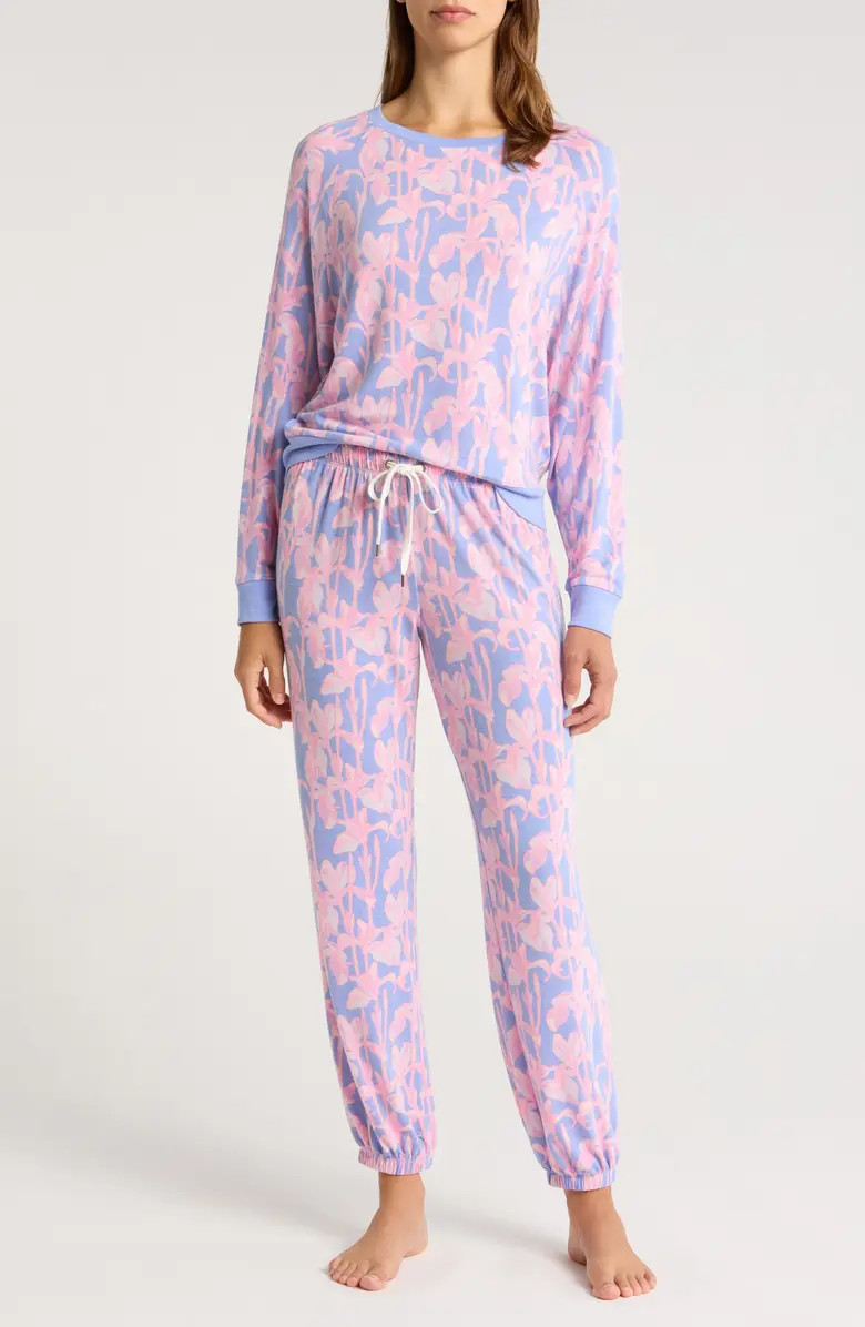 Honeydew Intimates Star Seeker Brushed Jersey Pajamas | Nordstrom | Nordstrom