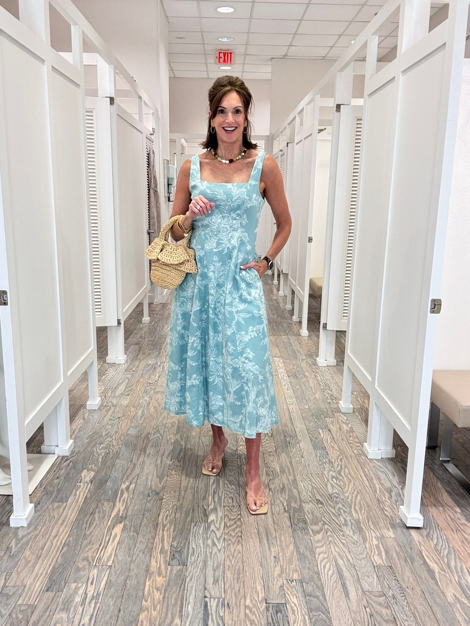Green floral dress - size 8
Women’s fashion, outfit inspo, outfit ideas, what to wear for, fashion over 40, fashion over 50, spring outfits, spring style, spring outfit inspo, spring fashion, women’s spring outfit, Vacation outfit, vacation style, summer dress, spring dress

#LTKSeasonal #LTKOver40 #LTKSaleAlert