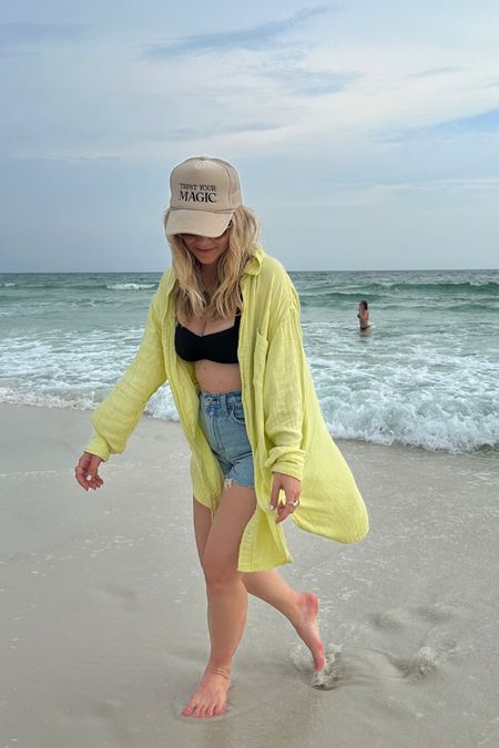 Vacation outfit, swim coverup, summer outfit 