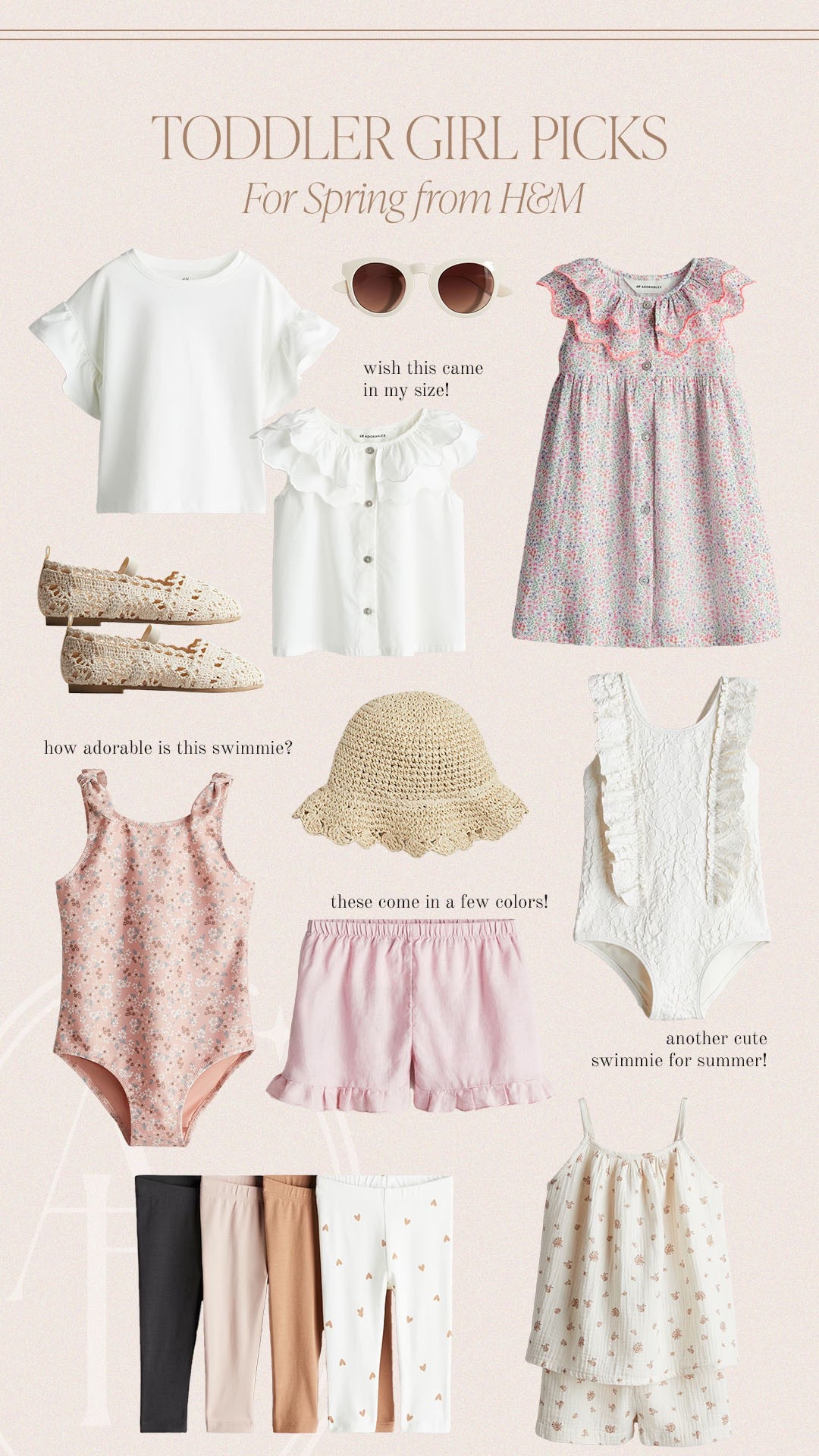 H&M toddler girl picks. I love these cute swimsuits and ruffle detail shorts. 

#LTKStyleTip #LTKBaby
