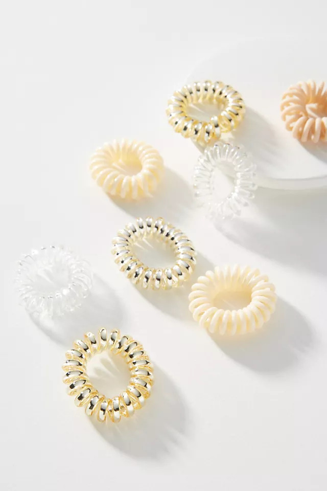 Mini Coiled Hair Tie Set | Anthropologie (US)