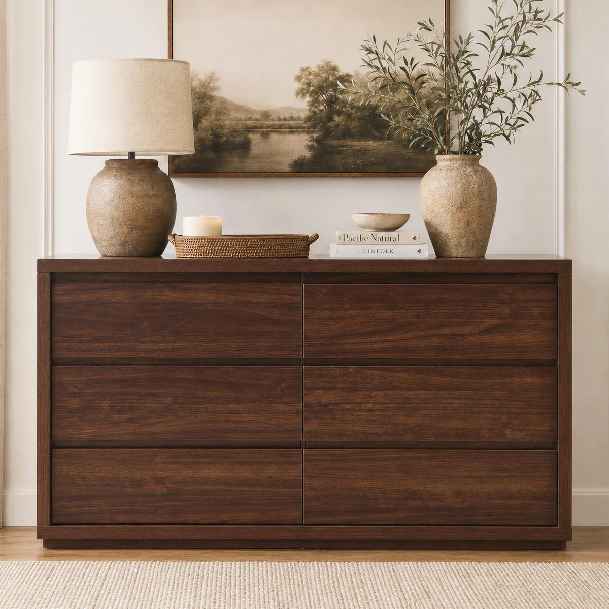Fere 60" W 6-Drawer Dresser | Wayfair North America