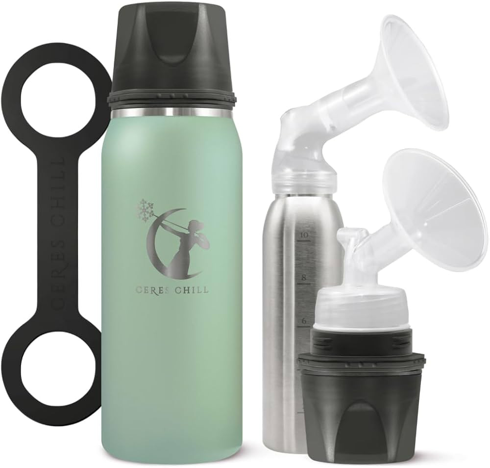Breastmilk Chiller Reusable Storage Container by CERES CHILL | Keeps Milk Safe for up to 20 Hours... | Amazon (US)