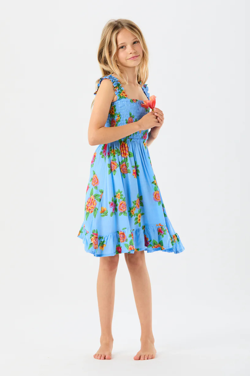 Kids Frangipani Dress | Tiare Hawaii