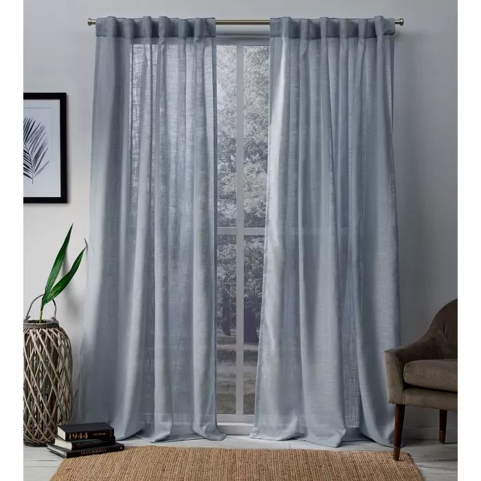 Bella Light Filtering Window Curtain Panel - Exclusive Home | Target