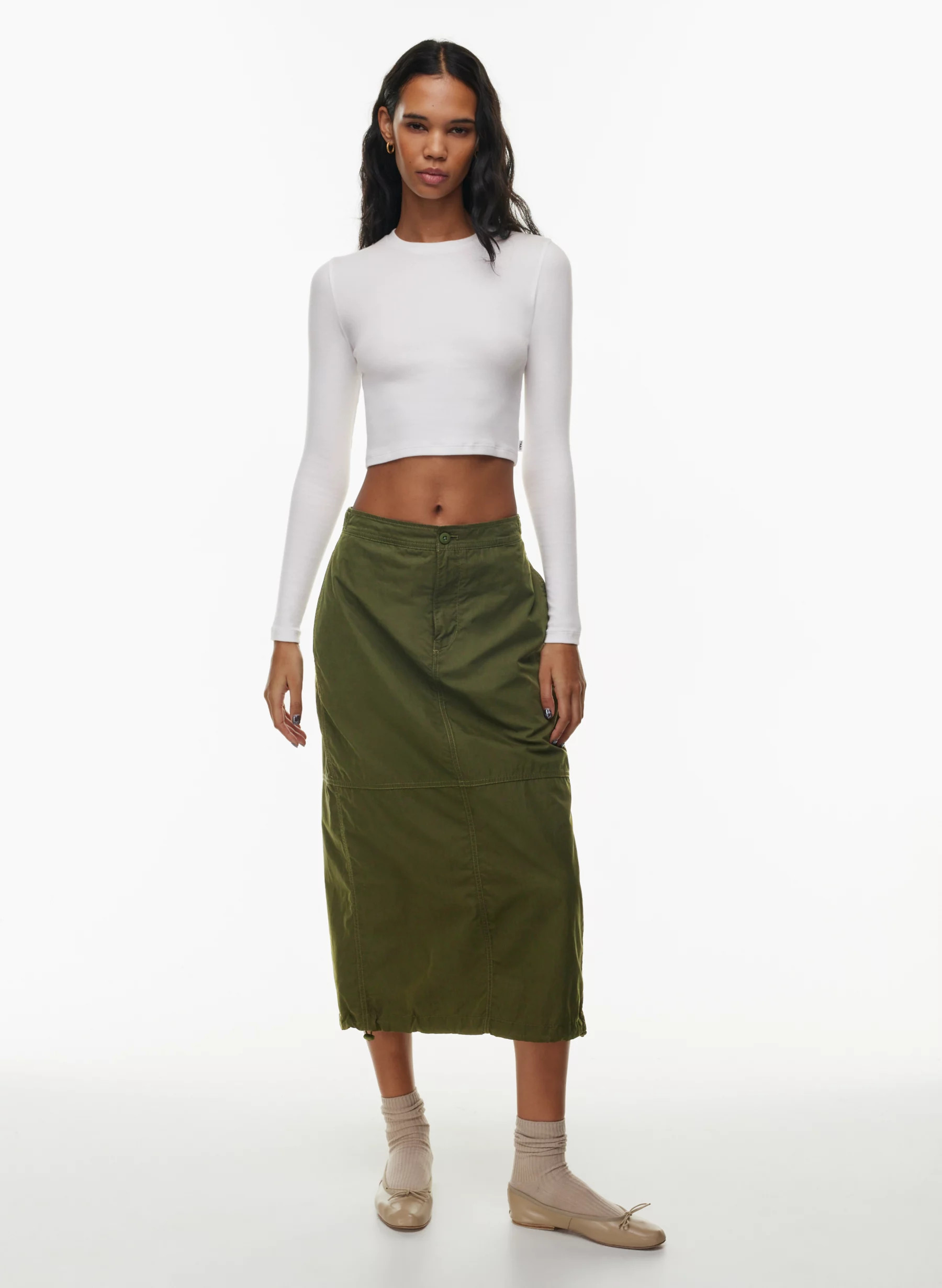 HOMESTRETCH™ CREW WAIST LONGSLEEVE | Aritzia