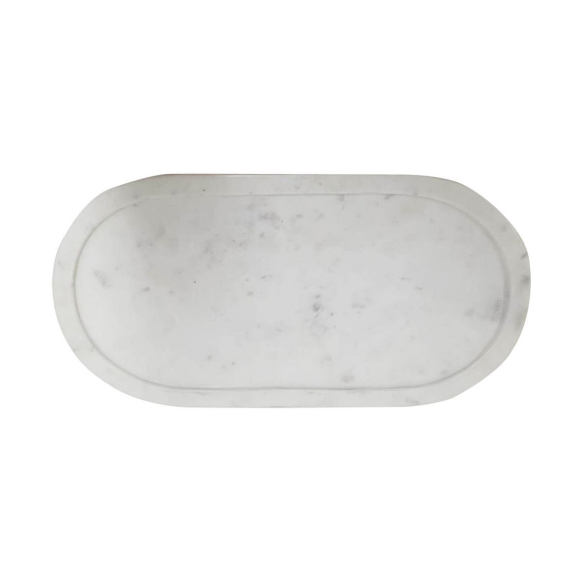 Simple Oval Marble Tray Table Decor | Kohl's
