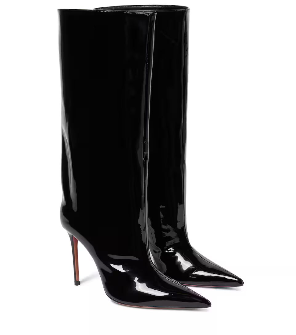 Fiona patent leather knee-high boots | Mytheresa (INTL)